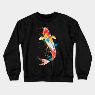 Colorful Koi Fish Crewneck Sweatshirt